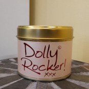 Dolly rocker scented candle