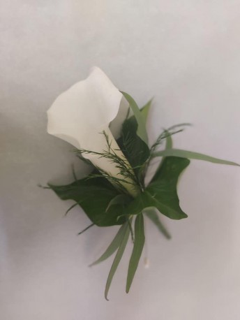 Men's Calla Buttonhole