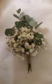 Men's Gypsophila Buttonhole