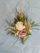 Pale Pink Boutonniere